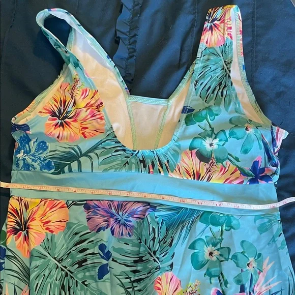 Tropical Two-Piece Bathing suit, XL - Picture 5 of 8